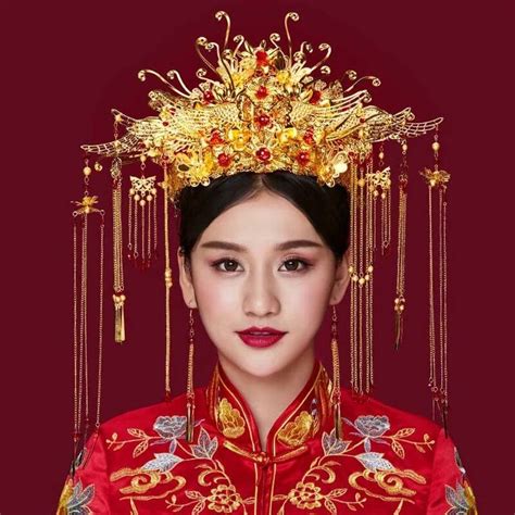 phoenix coronet|chinese wedding crown.